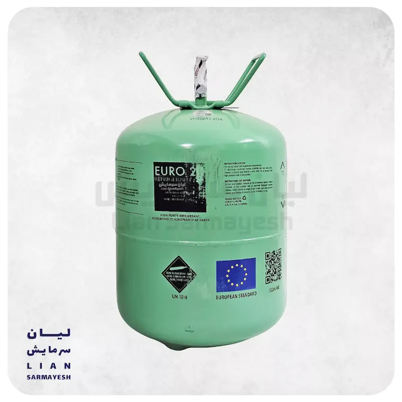 گاز R22 یورو 13.6 کیلوگرمی EURO R22