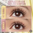 ریمل حجم دهنده قوی بابل بلک میبلین( bubble black mascara )