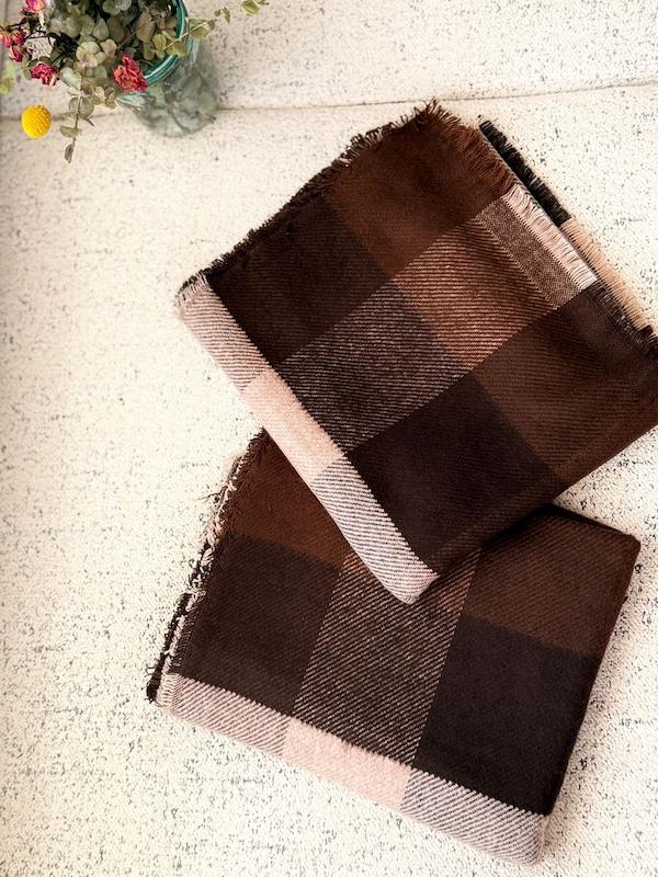 شال موهر بافت شکلاتی کد ۸۸۸