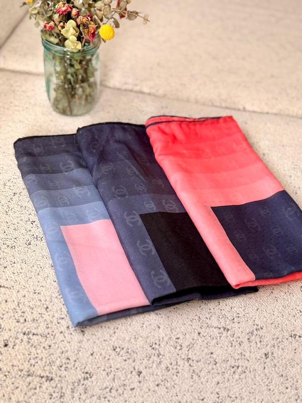 روسری قواره بزرگ دور دستدوز کد ۹۹۶