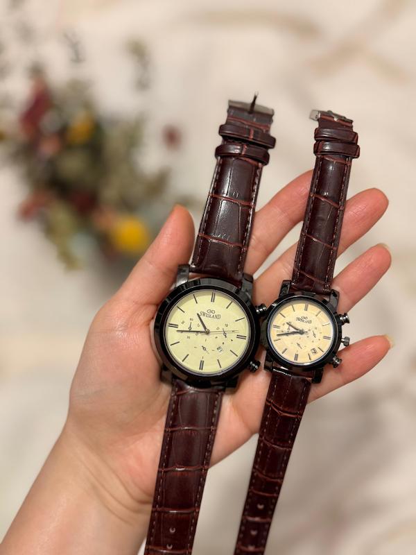 ساعت مردانه بند چرمی کد ۸۰۴