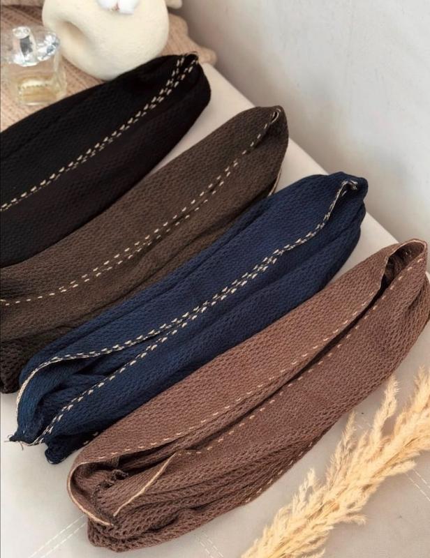 شال رینگی لبه کوکدوزی کد ۱۰۰۱