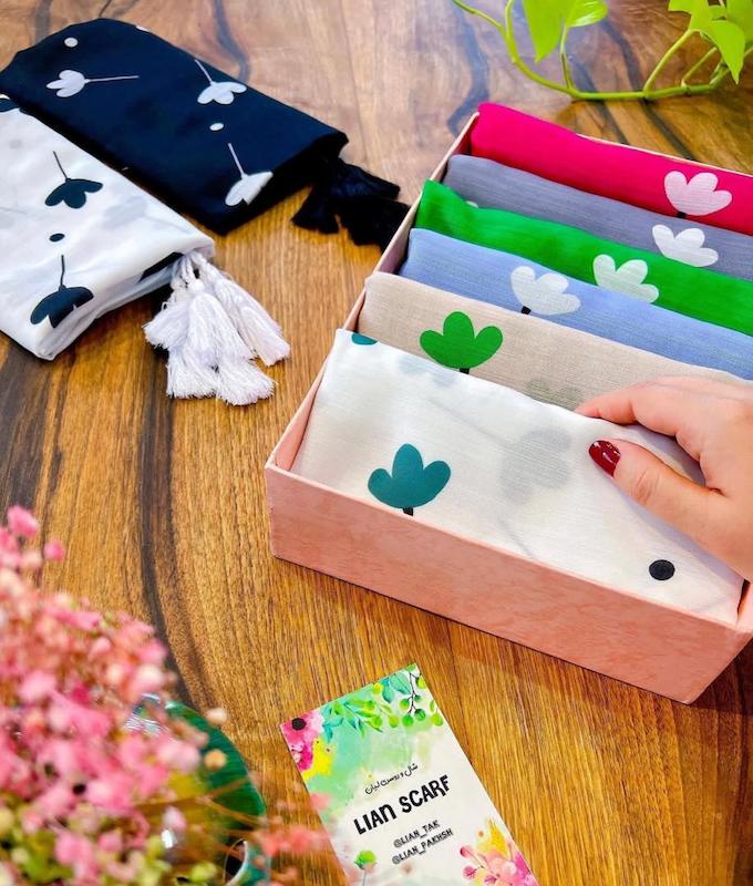 شال نخی میخک کد ۱۰۱۱