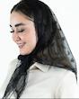 روسری گیپور سه گوش پاپیون کد ۱۰۲۲
