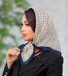 مینی اسکارف نخی توپی کد ۱۰۷۲