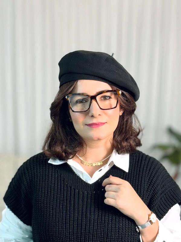 کلاه برت مشکی وارداتی کد ۱۰۹۰