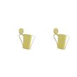 گوشواره طلا مدل لیوان کد GA10016