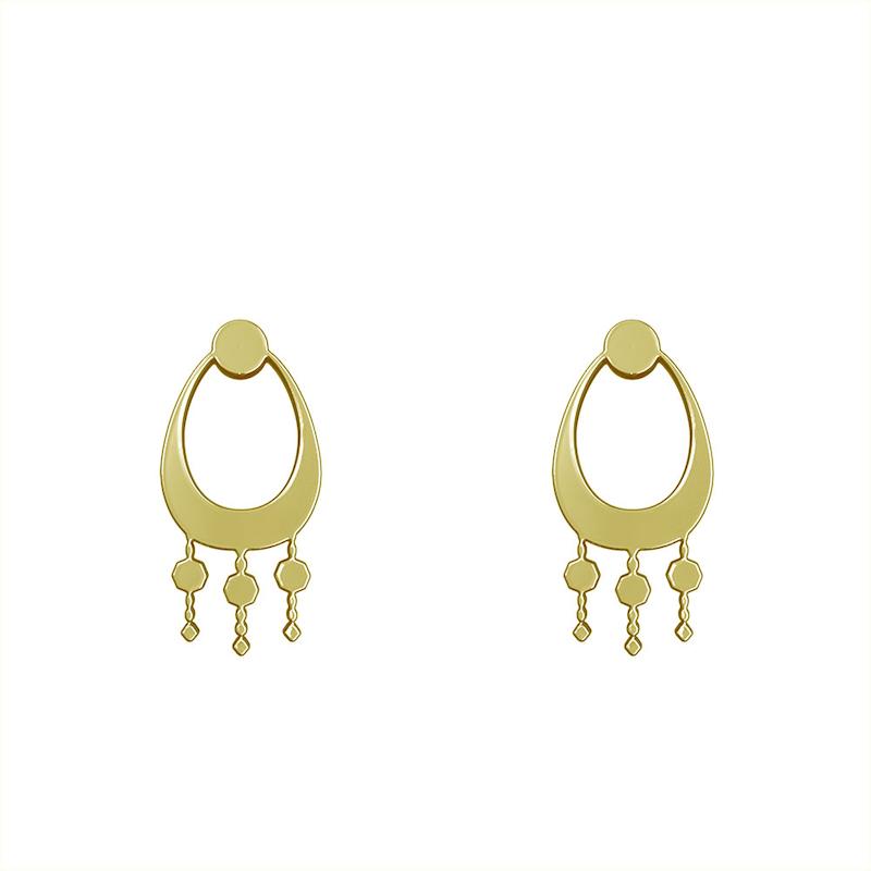 گوشواره طلا مدل اشک کد GA10021