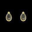 گوشواره طلا مدل اشک کد GA10073