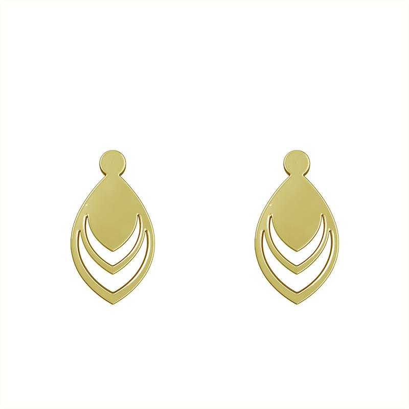 گوشواره طلا مدل اشک کد GA10087