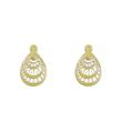 گوشواره طلا مدل اشک کد GA10091
