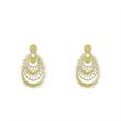 گوشواره طلا مدل اشک کد GA10098