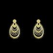 گوشواره طلا مدل اشک کد GA10098