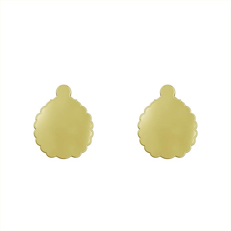 گوشواره طلا مدل هندسی کد GA10101