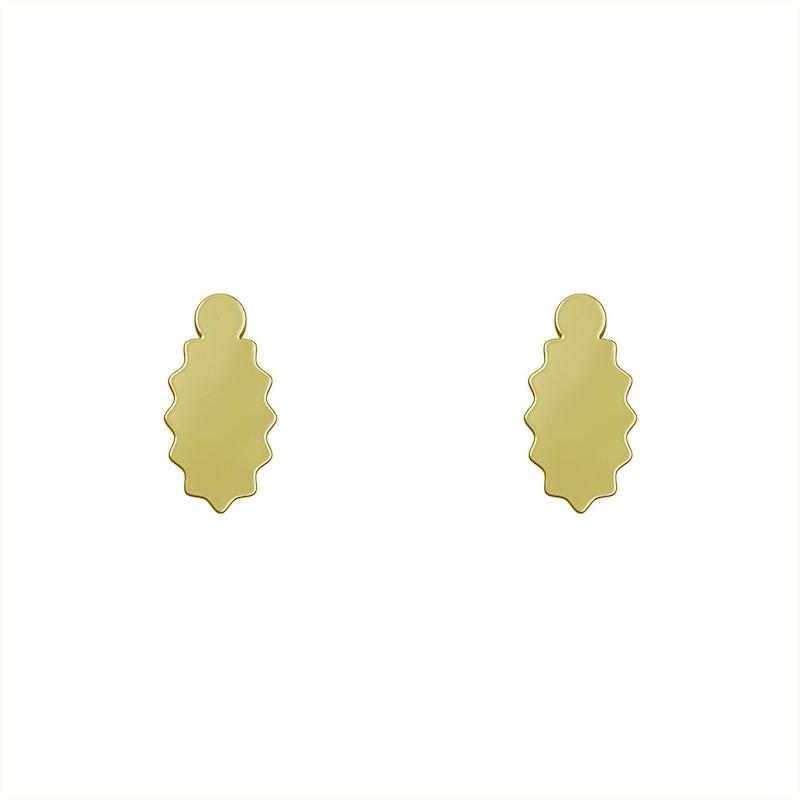 گوشواره طلا مدل هندسی کد GA10111