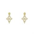 گوشواره طلا مدل لوزی کد GA10209