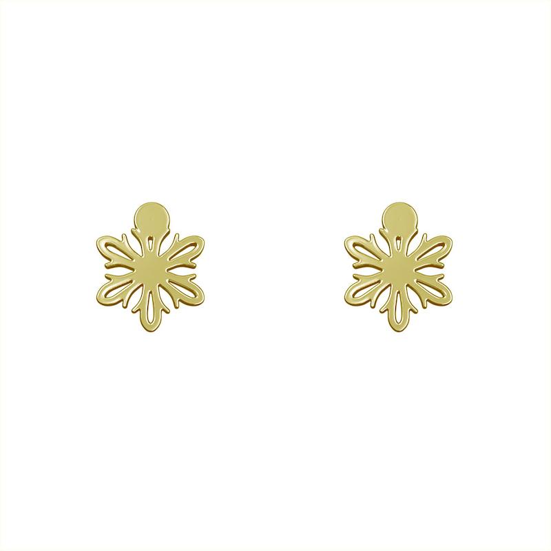 گوشواره طلا مدل هندسی کد GA10253