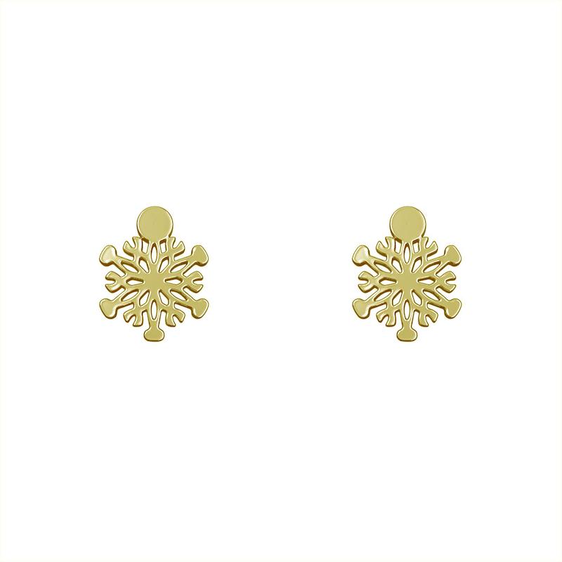 گوشواره طلا مدل هندسی کد GA10263