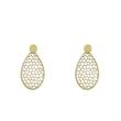 گوشواره طلا مدل اشک کد GA10273