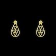 گوشواره طلا مدل اشک کد GA10303