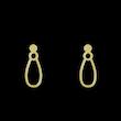 گوشواره طلا مدل حلقه کد GA10314
