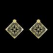 گوشواره طلا مدل اسلیمی کد GA10362