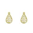 گوشواره طلا مدل اشک کد GA10377