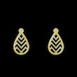گوشواره طلا مدل اشک کد GA10377