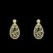 گوشواره طلا مدل اشک کد GA10433