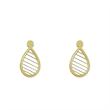 گوشواره طلا مدل اشک کد GA10472