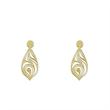 گوشواره طلا مدل اشک کد GA10484