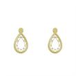 گوشواره طلا مدل اشک کد GA10514