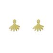 گوشواره طلا مدل برگ کد GA10515