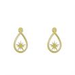 گوشواره طلا مدل اشک کد GA10535