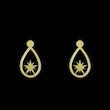 گوشواره طلا مدل اشک کد GA10535