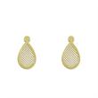 گوشواره طلا مدل اشک کد GA10538