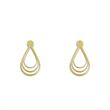 گوشواره طلا مدل اشک کد GA10542