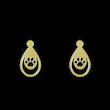 گوشواره طلا مدل پنجه کد GA10553
