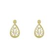گوشواره طلا مدل اشک کد GA10641