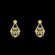 گوشواره طلا مدل هندسی کد GA10643
