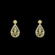 گوشواره طلا مدل اشک کد GA10660