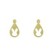 گوشواره طلا مدل خرگوش کد GA10667