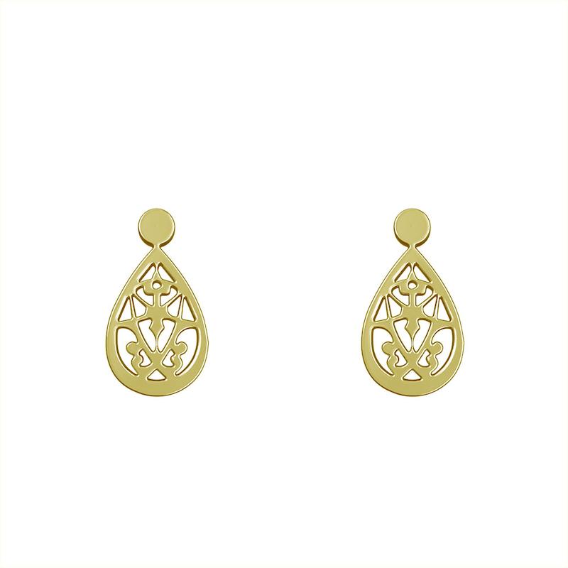گوشواره طلا مدل اشک کد GA10670