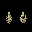 گوشواره طلا مدل هندسی کد GA10671
