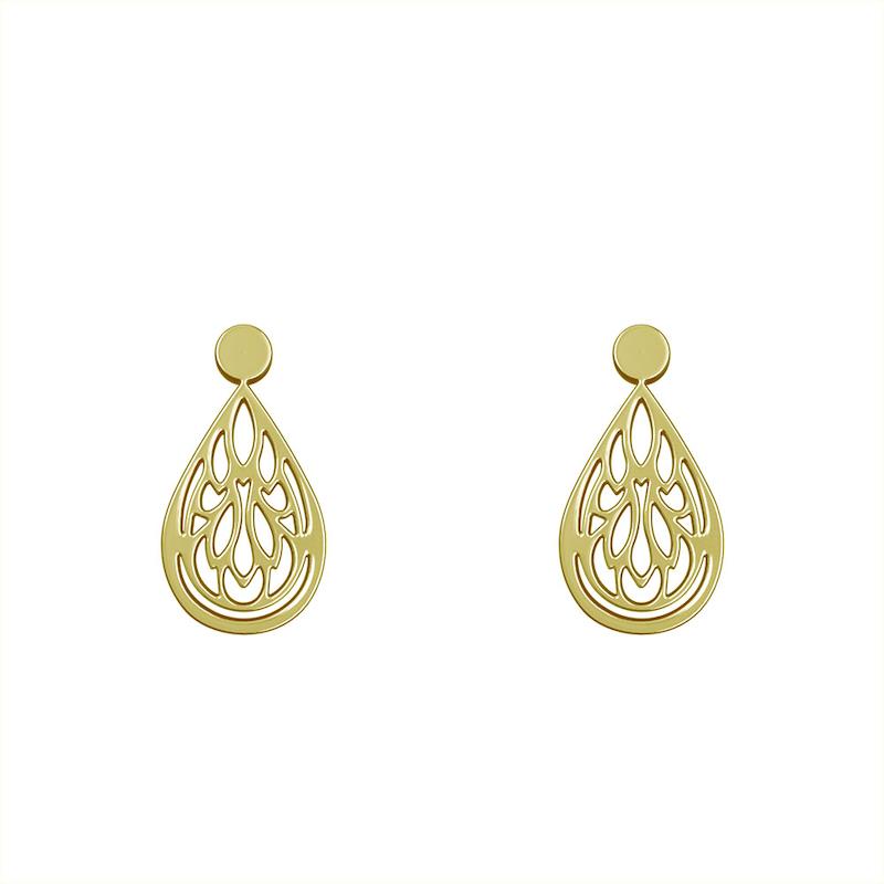 گوشواره طلا مدل اشک کد GA10680