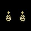 گوشواره طلا مدل اشک کد GA10684