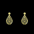 گوشواره طلا مدل اشک کد GA10690