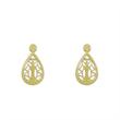 گوشواره طلا مدل اشک کد GA10691