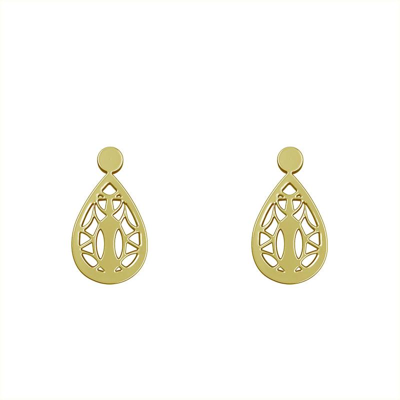 گوشواره طلا مدل اشک کد GA10691