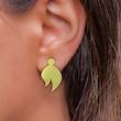 گوشواره طلا مدل آتش کد GA10693